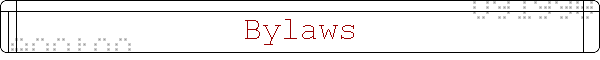 Bylaws